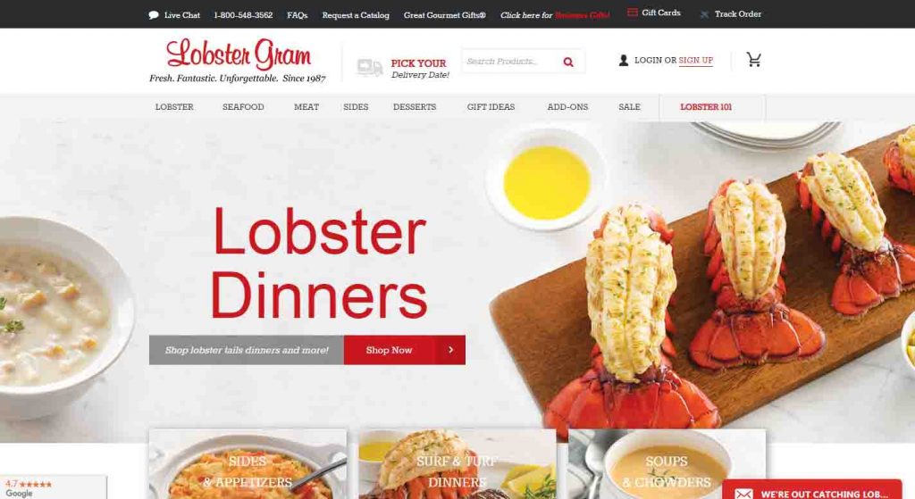 Lobster Gram Reviews 2020 | Services